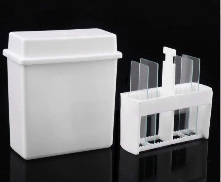 Контейнер для фарбування скла предметного «RAD FARM», зі штативом на 24 місця